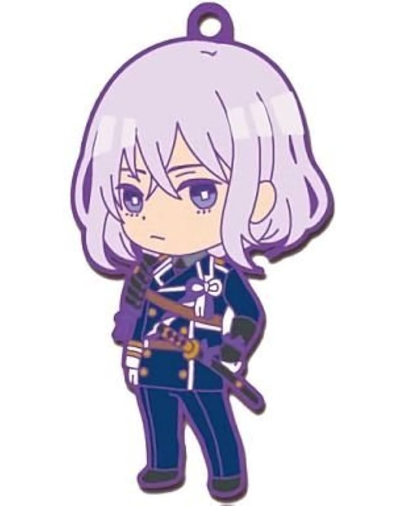 刀剣乱舞　ちび刀剣男士ストラップ　第二弾　一期一振　薬研　厚　乱　骨喰 刀剣乱舞-ONLINE-」ちび刀剣男士ラバーストラップコレクション